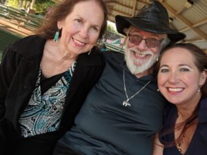 jessica with her parents -family photo